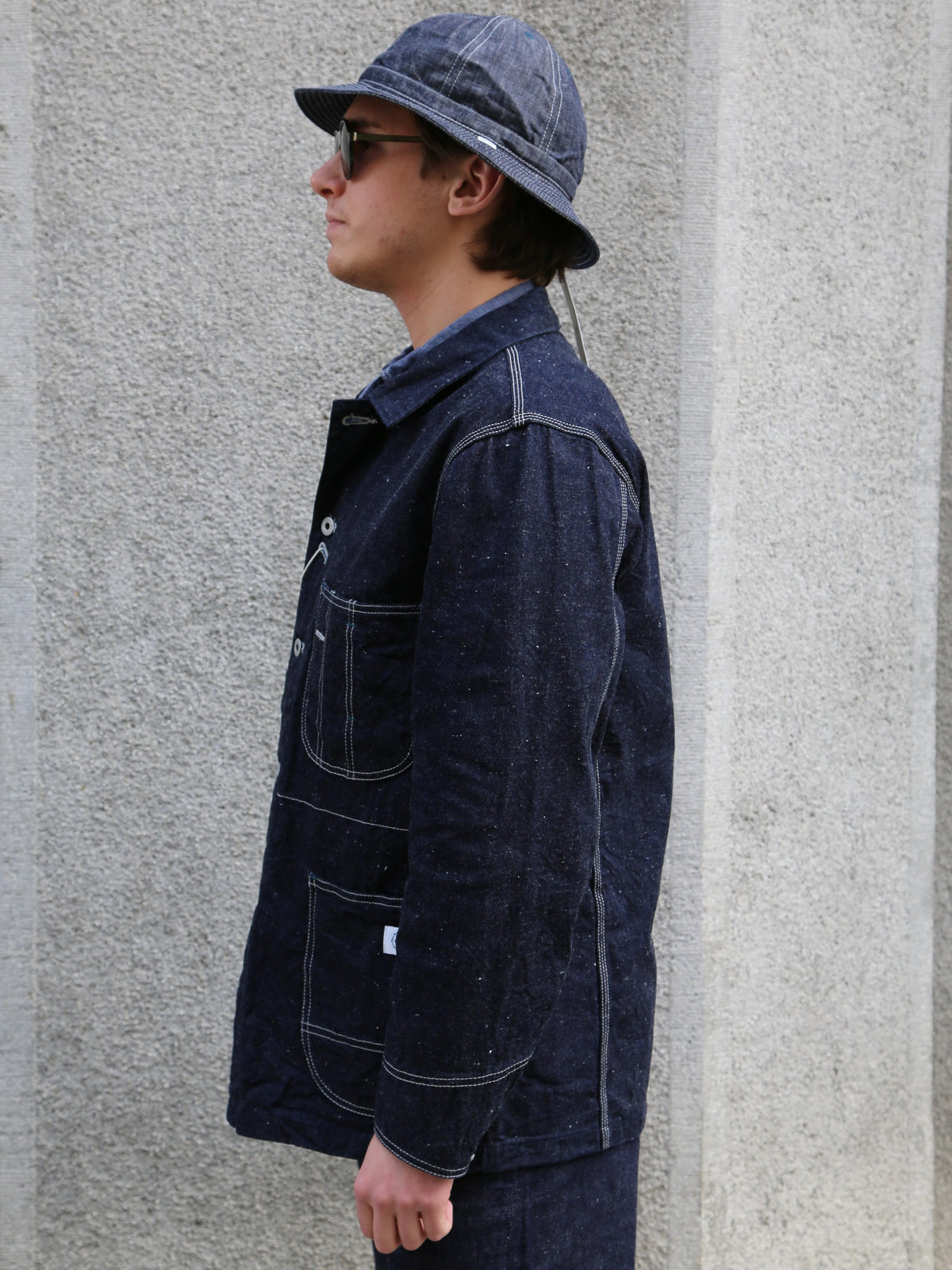 Omoto Denim 11.5oz Nep Denim Coverall – Indigo (3618)
