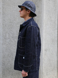 Omoto Denim 11.5oz Nep Denim Coverall – Indigo (3618)