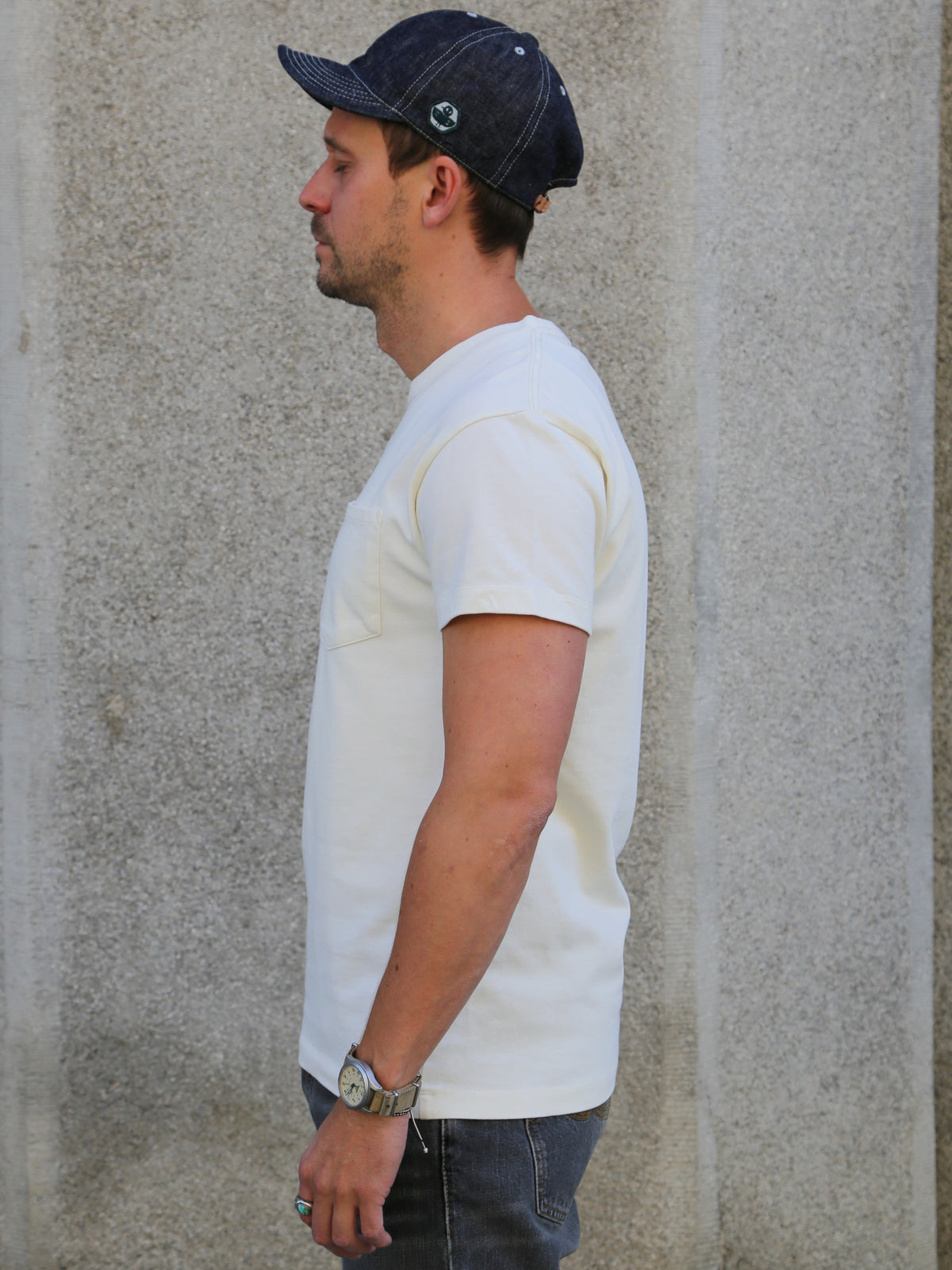 Indigofera Wilson T-Shirt – Cocatoo White (2301-155-10)