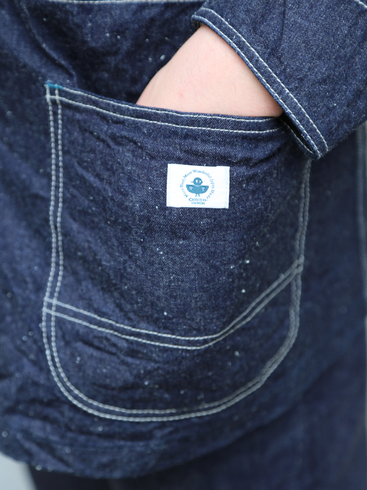 Omoto Denim 11.5oz Nep Denim Coverall – Indigo (3618)