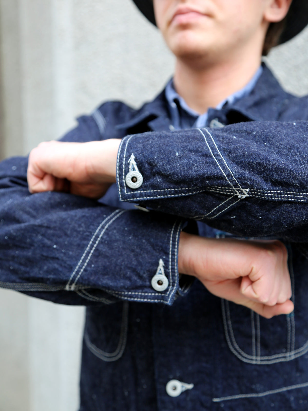 Omoto Denim 11.5oz Nep Denim Coverall – Indigo (3618)