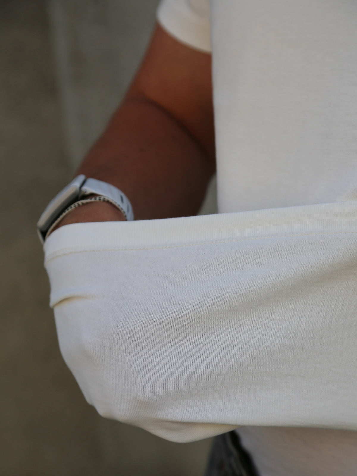 Indigofera Wilson T-Shirt – Cocatoo White (2301-155-10)