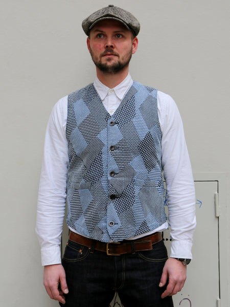 Studio d'Artisan 4577 Tsugihagi Sashiko Vest