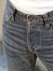 Nudie Jeans Steady Eddie II – Grey Crosshatch (114944)