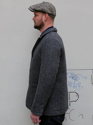 Fleurs de Bagne Le Blazer Anatole - HBT Wool Grey (W22-021)