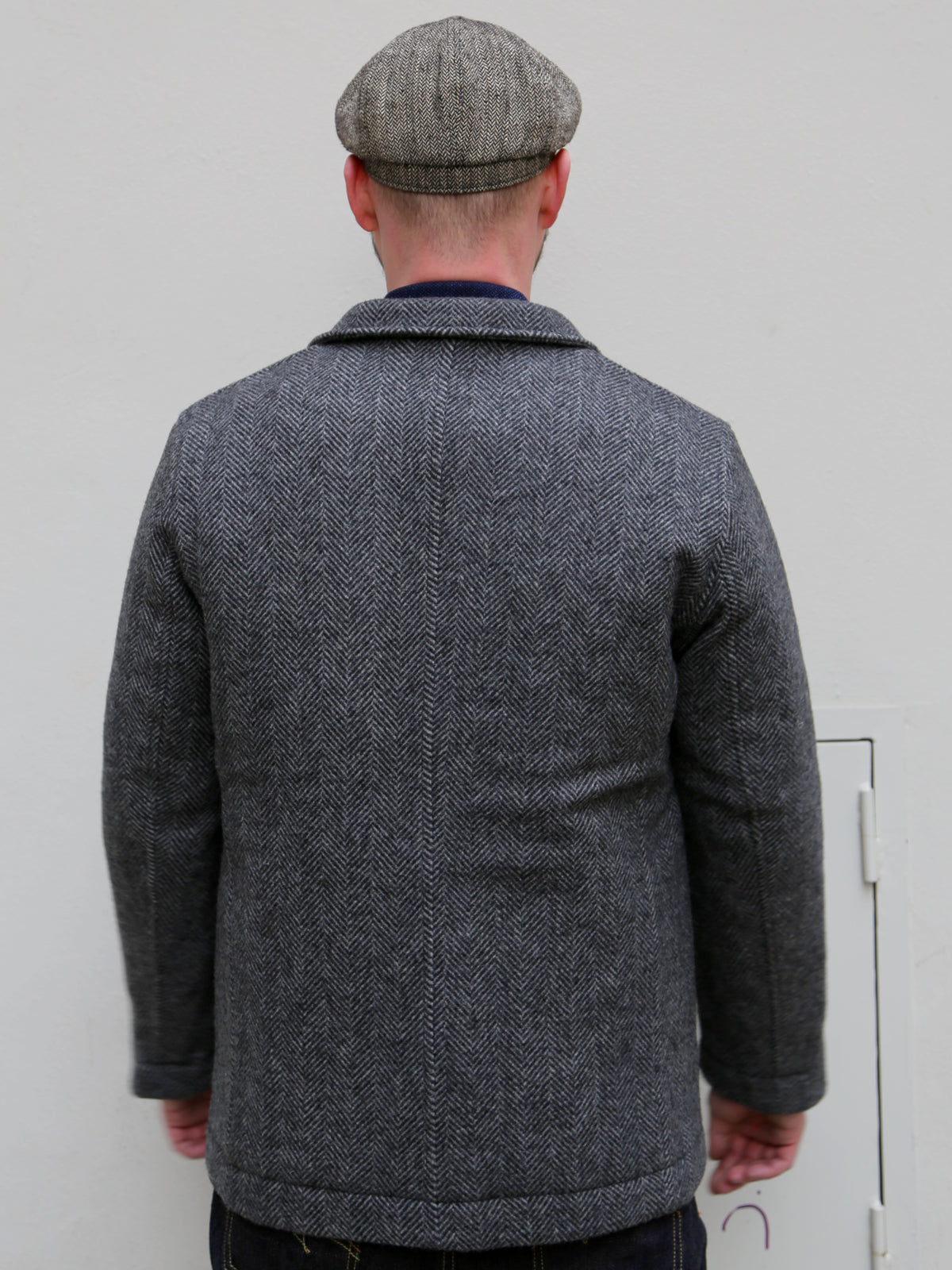 Fleurs de Bagne Le Blazer Anatole - HBT Wool Grey (W22-021)