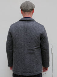 Fleurs de Bagne Le Blazer Anatole - HBT Wool Grey (W22-021)