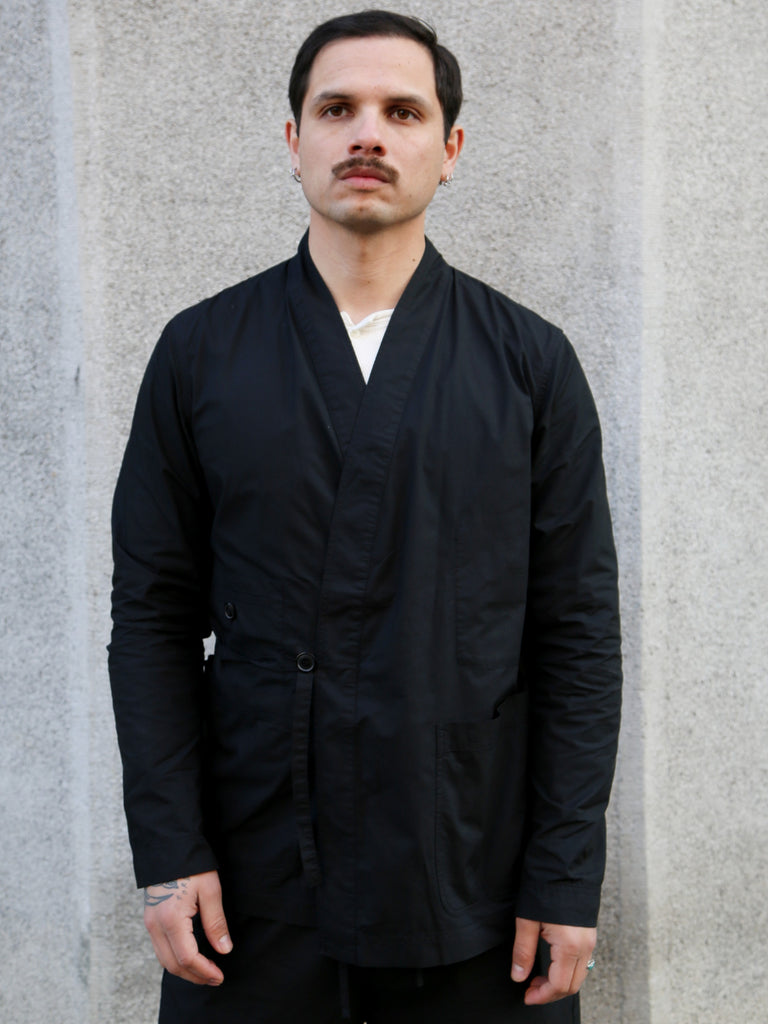Hansen Garments FOLKE Eastern Style jacket – Black Parachute (31