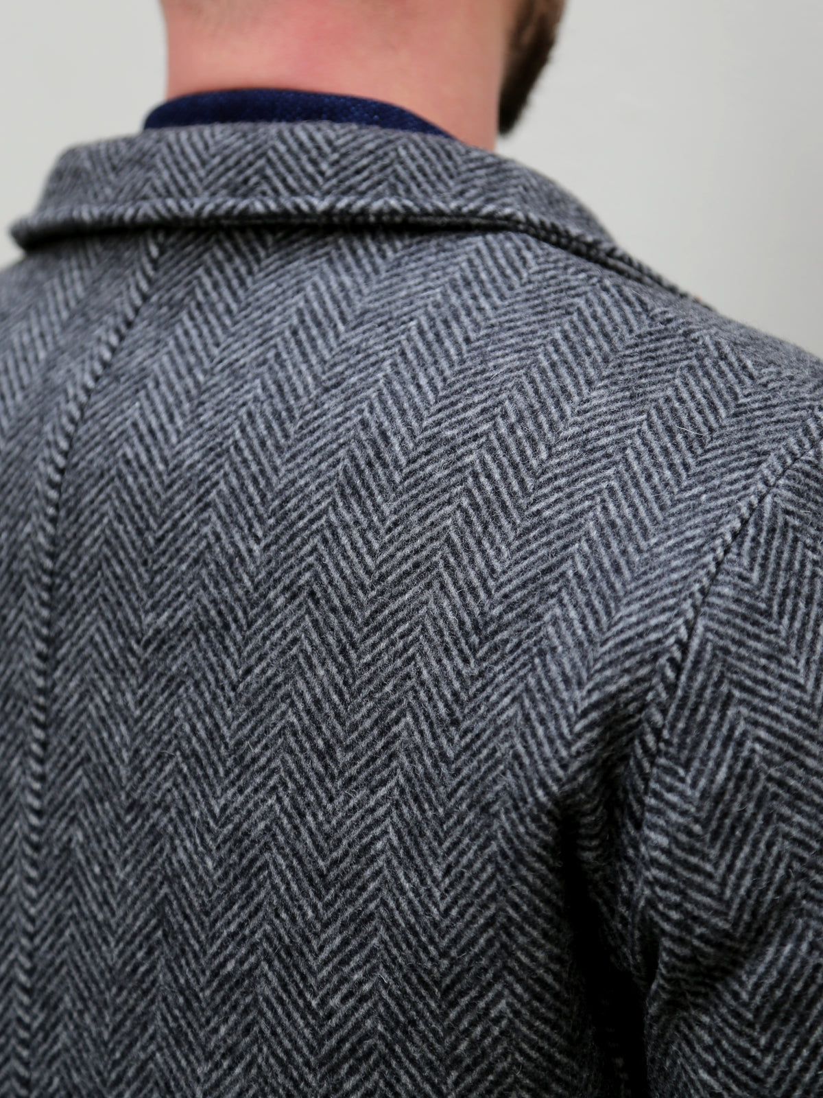 Fleurs de Bagne Le Blazer Anatole - HBT Wool Grey (W22-021)