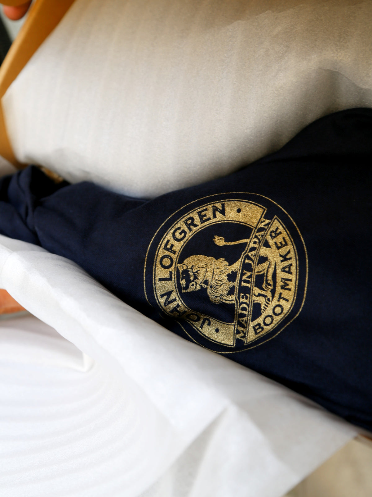 John Lofgren Chapman Boots Horween CXL – Natural Roughout (LK-047)