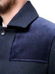 Fleurs de Bagne Caban “St.Martin de Ré” – Navy