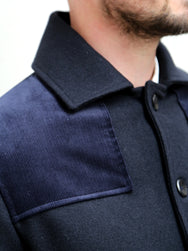 Fleurs de Bagne Caban “St.Martin de Ré” – Navy