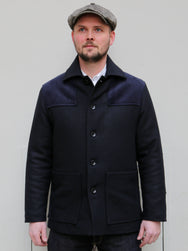 Fleurs de Bagne Caban “St.Martin de Ré” – Navy