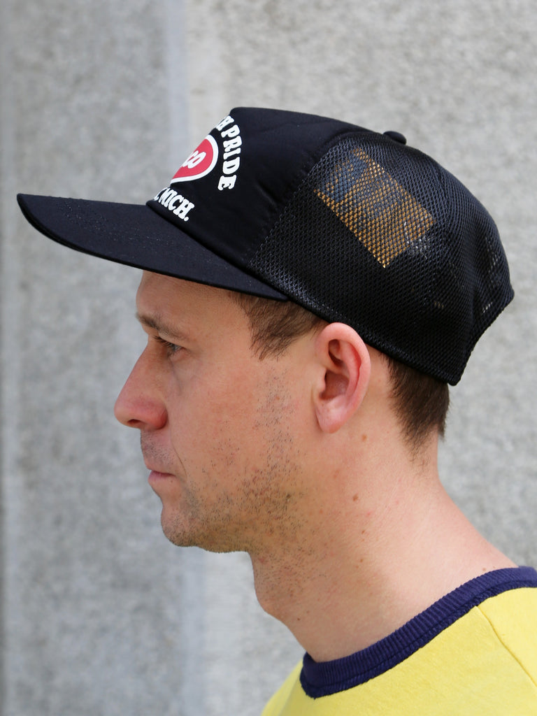 The Real McCOY's Buco Mesh Cap / Buco Oval – Black (BA26001-030