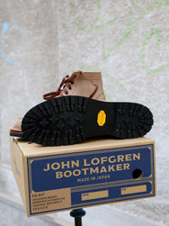 John Lofgren Chapman Boots Horween CXL – Natural Roughout (LK-047)