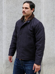 The Real McCOY's N-1 Deck Jacket – Navy (MJ21105)