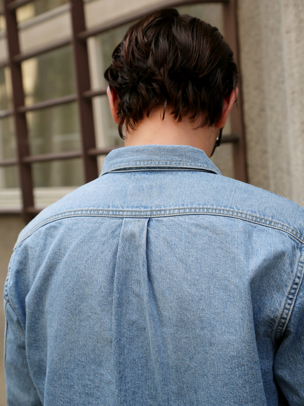 Japan Blue JBLS1018 13oz Denim CPO Shirt – Fade Wash