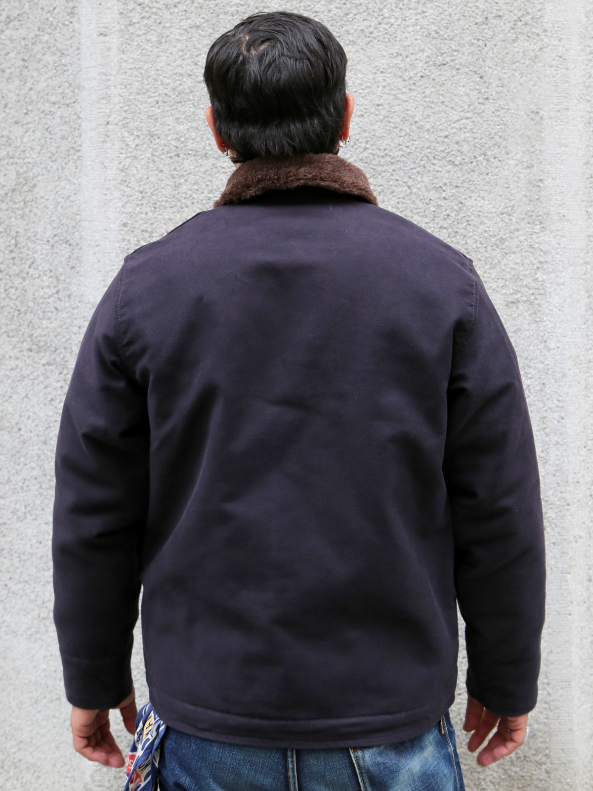 The Real McCOY's N-1 Deck Jacket – Navy (MJ21105)