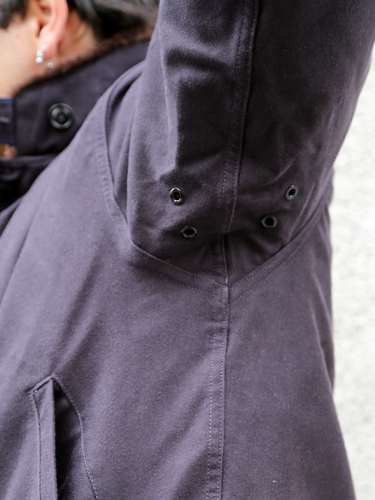 The Real McCOY's N-1 Deck Jacket – Navy (MJ21105)