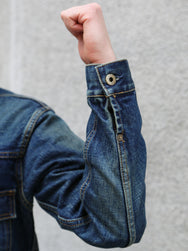 Japan Blue JBGJ1000 14.8oz Type2 Denim Jacket – D01 Aging Wash