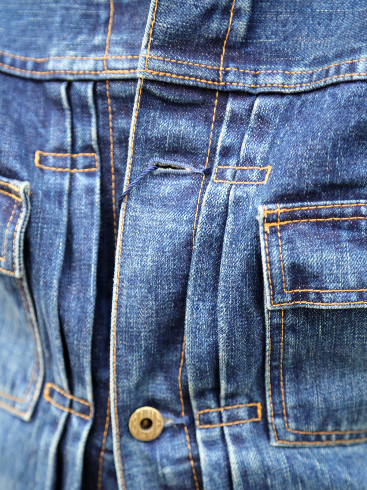 Japan Blue JBGJ1000 14.8oz Type2 Denim Jacket – D01 Aging Wash