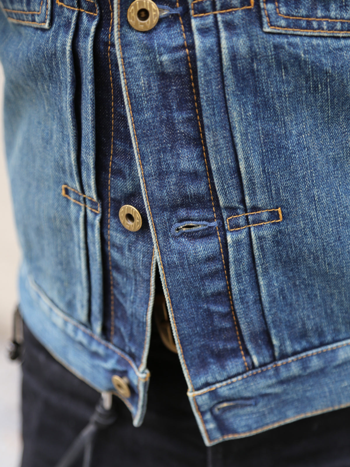 Japan Blue JBGJ1000 14.8oz Type2 Denim Jacket – D01 Aging Wash