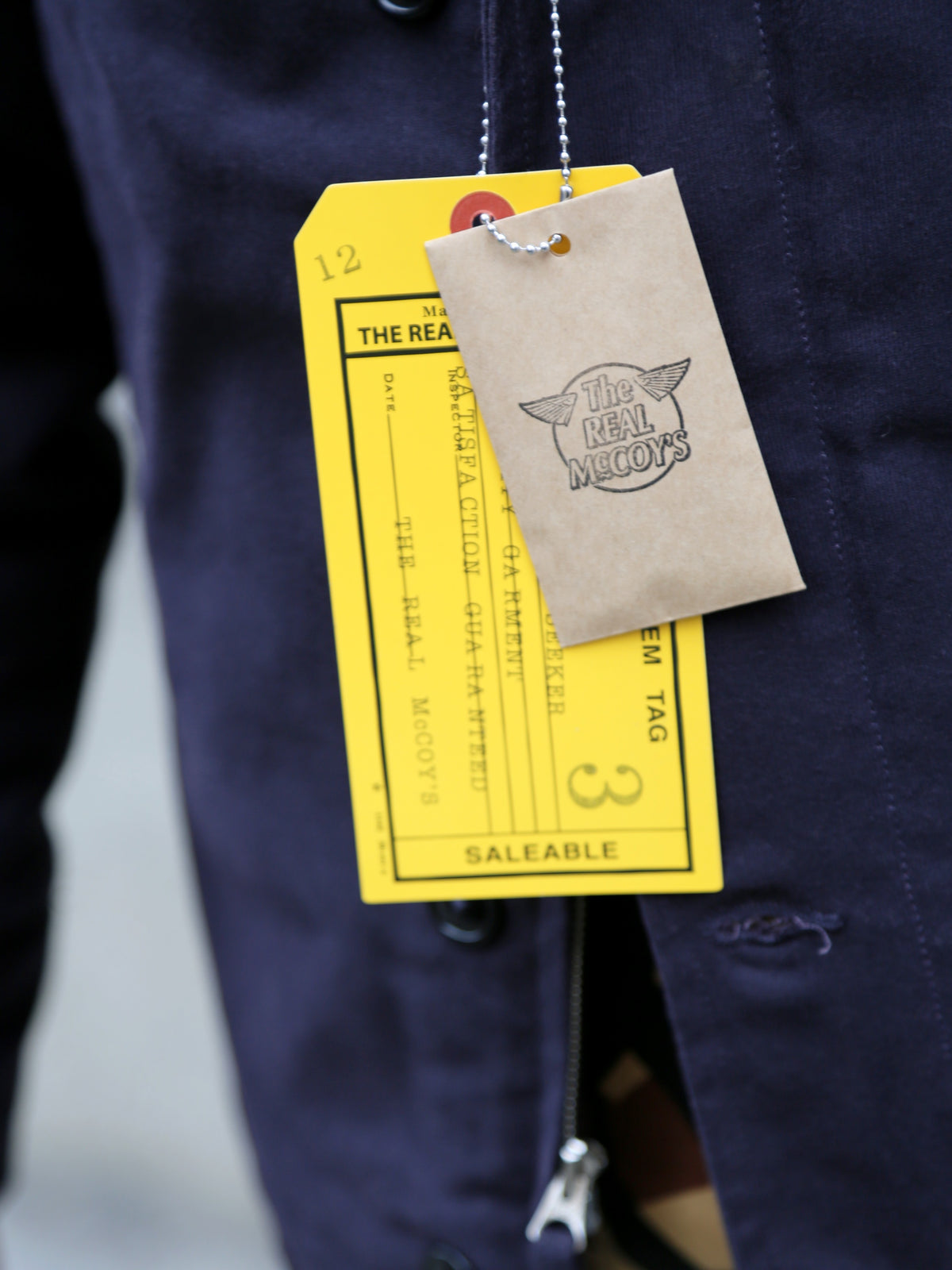 The Real McCOY's N-1 Deck Jacket – Navy (MJ21105)