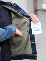 Japan Blue JBGJ1000 14.8oz Type2 Denim Jacket – D01 Aging Wash