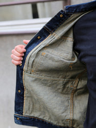 Japan Blue JBGJ1000 14.8oz Type2 Denim Jacket – D01 Aging Wash