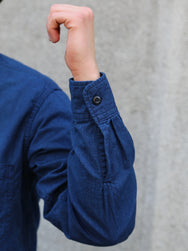 Japan Blue JBLS1016 Chambray Work Shirt – Deep Indigo