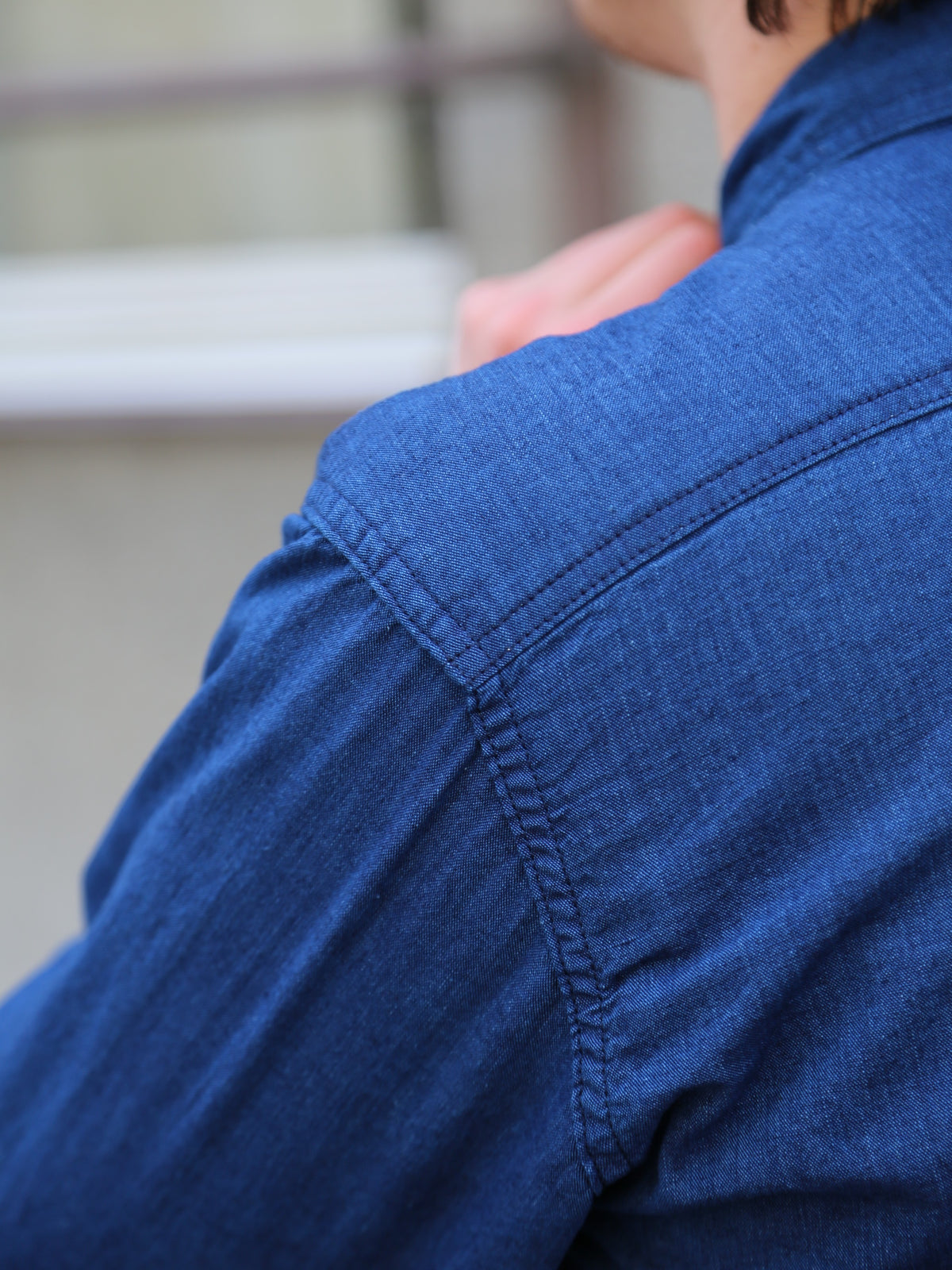 Japan Blue JBLS1016 Chambray Work Shirt – Deep Indigo