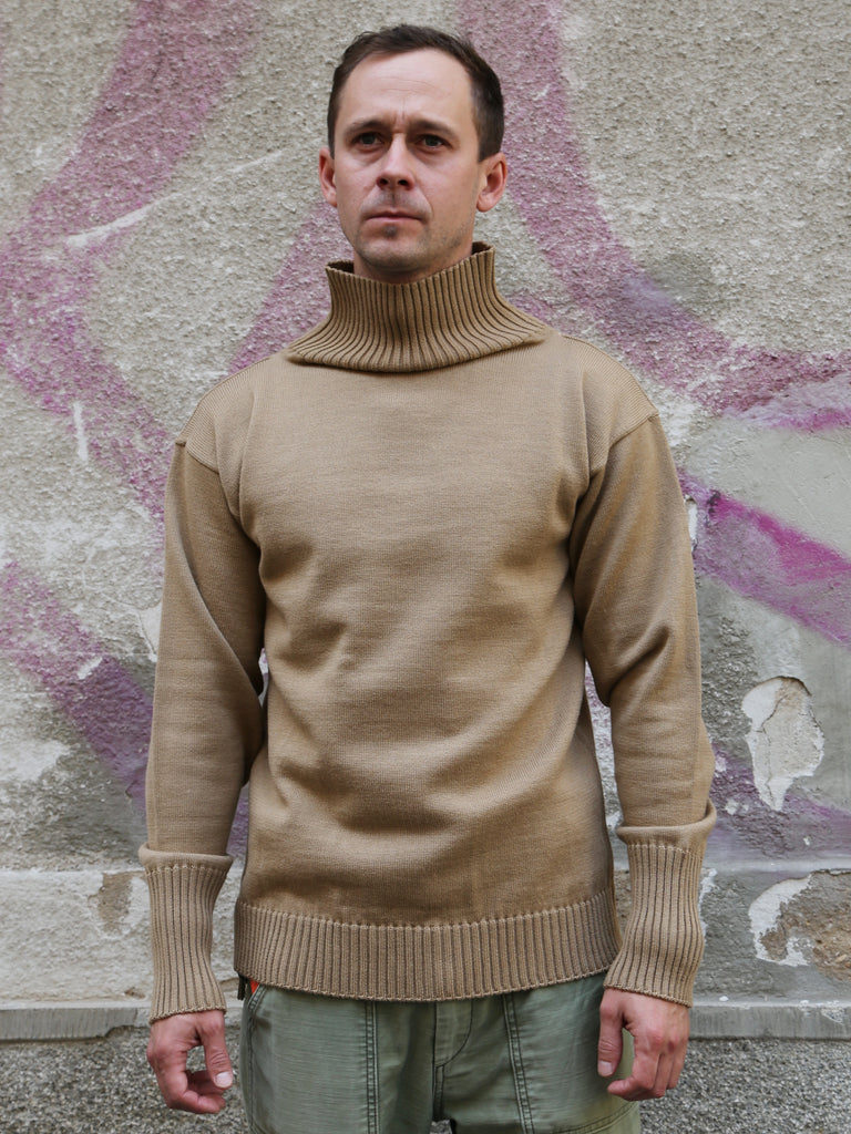 Andersen Andersen Seaman Turtleneck - Camel | denimheads.cz