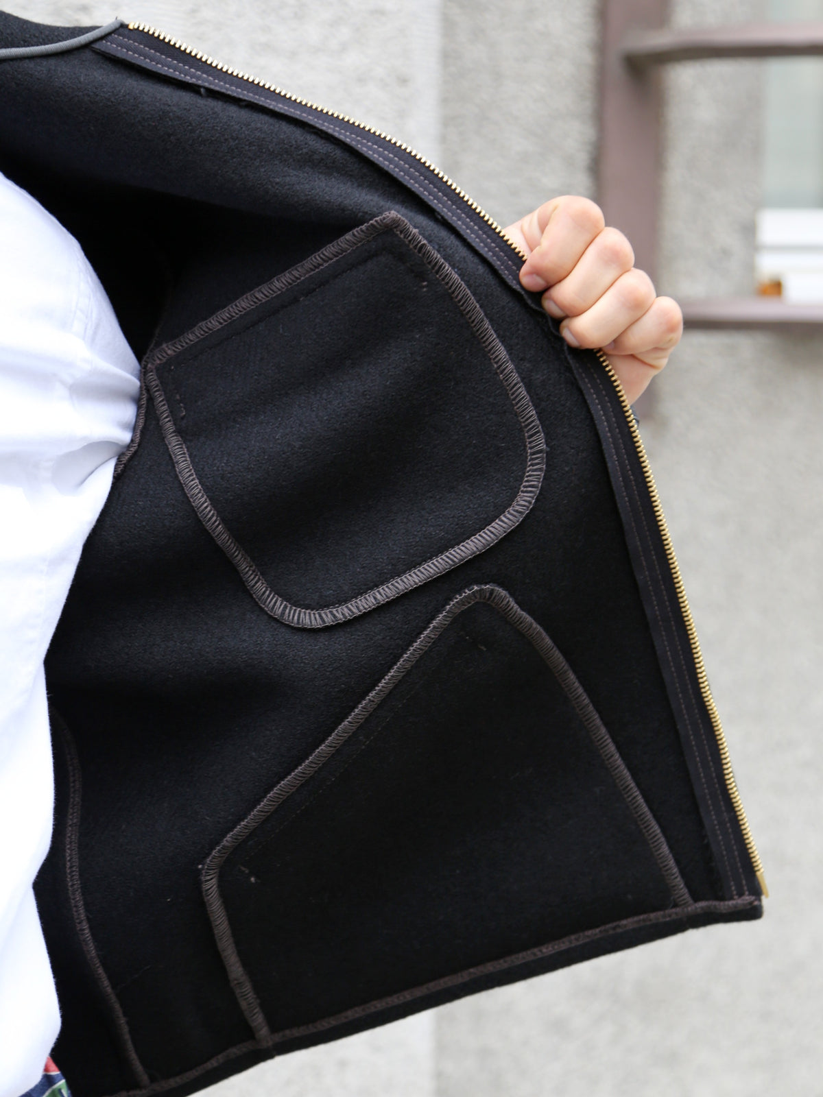 The Real McCOY's Wool Field Sports Jacket – Black (MJ25111)