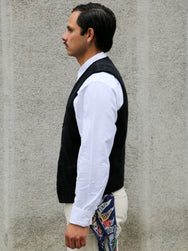 Hansen Garments Knud Casual Waistcoat – Dusty Black (30-35-2)