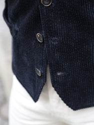 Hansen Garments Knud Casual Waistcoat – Dusty Black (30-35-2)