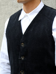Hansen Garments Knud Casual Waistcoat – Dusty Black (30-35-2)