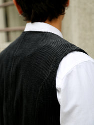 Hansen Garments Knud Casual Waistcoat – Dusty Black (30-35-2)