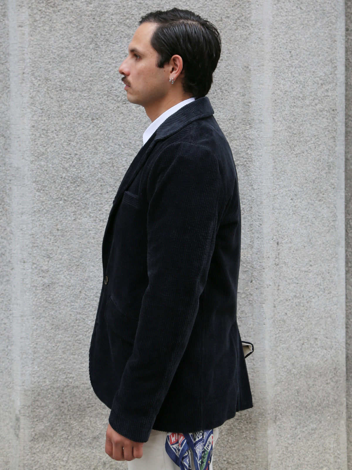 Hansen Garments Vincent Classic Four Button Blazer – Dusty Black (30-35-2)