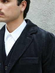 Hansen Garments Vincent Classic Four Button Blazer – Dusty Black (30-35-2)