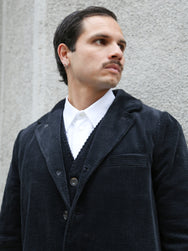 Hansen Garments Vincent Classic Four Button Blazer – Dusty Black (30-35-2)