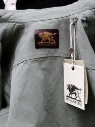 Indigofera McAllen Cotton/Linen Canvas Shirt – Sage Green (6295-464-01)