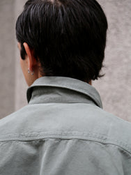 Indigofera McAllen Cotton/Linen Canvas Shirt – Sage Green (6295-464-01)