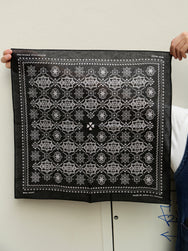 Iron Heart IHG-051-BLK "Bell" Print Bandana - Black