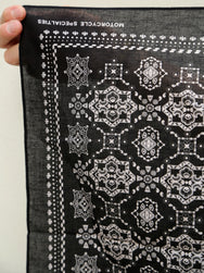 Iron Heart IHG-051-BLK "Bell" Print Bandana - Black