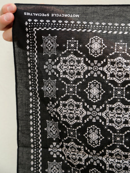Iron Heart IHG-051-BLK "Bell" Print Bandana - Black