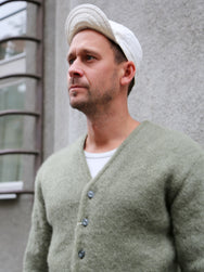 The Real McCOY's JM Mohair Cardigan – Mint (MC19103)