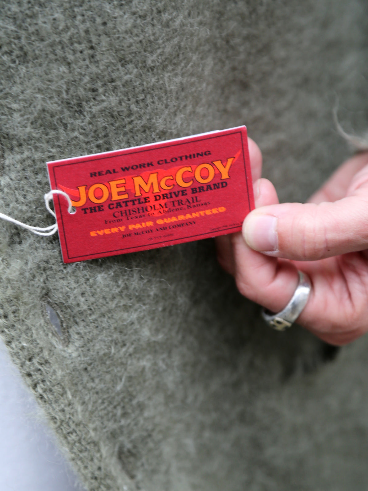 The Real McCOY's JM Mohair Cardigan – Mint (MC19103)
