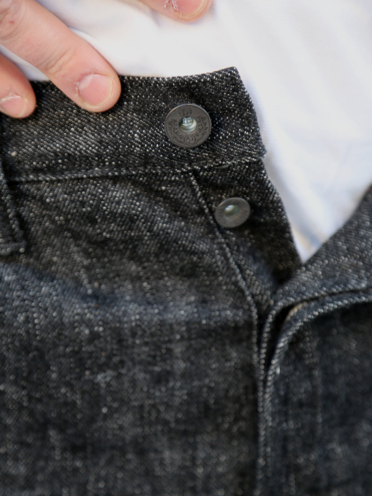 Samurai Jeans 17oz Koku Benkei Jeans – Black (S211BK)