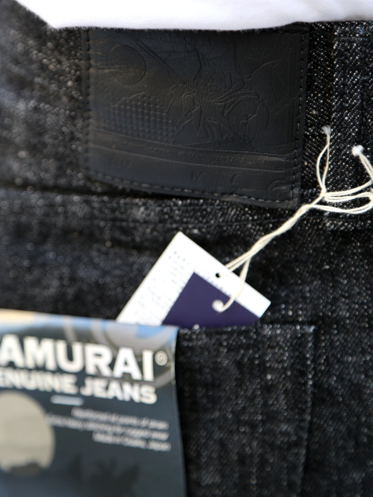 Samurai Jeans 17oz Koku Benkei Jeans – Black (S211BK)