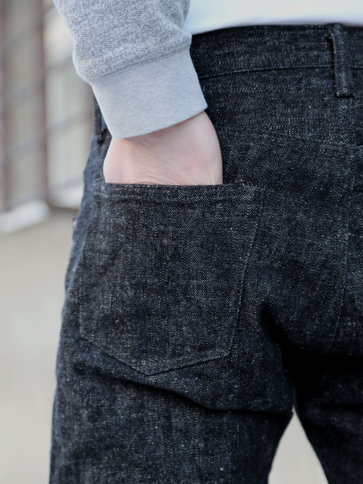 Samurai Jeans 17oz Koku Benkei Jeans – Black (S211BK)